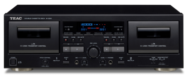 TEAC W-1200 Double Cassette Deck