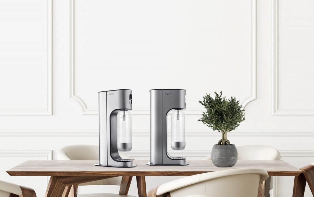 AQVIA Exclusive - carbonating water at home