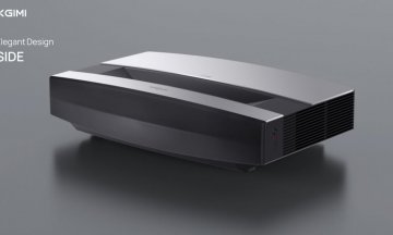 Aura 4K UST Laser projector by XGIMI side view