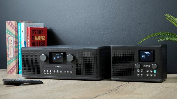 Classic C-D6i and Classic H4i Internet Radios by Pure