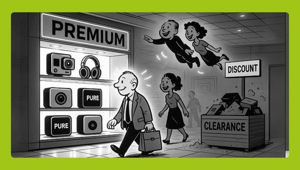 Premium over Clearence to Boost Loyalty