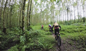 GoPro in Bali at Mountainbike adventure
