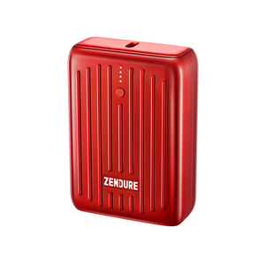 SuperMini Port. Charger (10,000mAh) Red